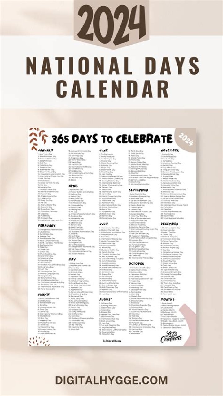 A List of October Holidays and National Days In 2024