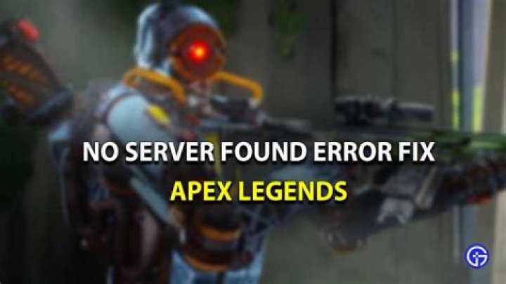 Apex Legends No Servers Found