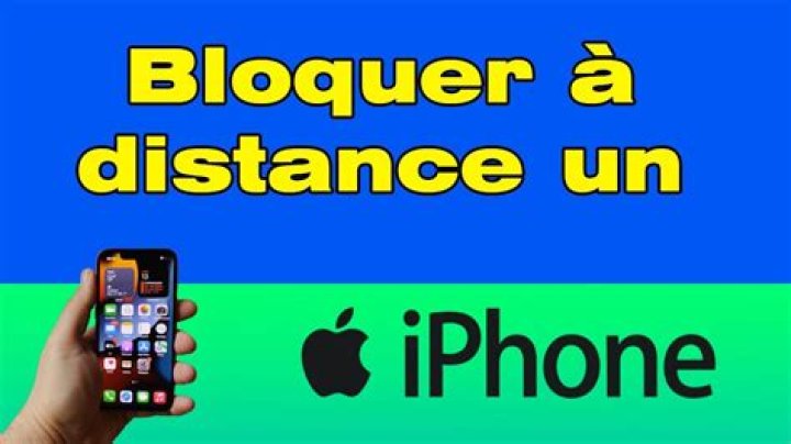 Comment bloquer un iPhone 12 vole ?