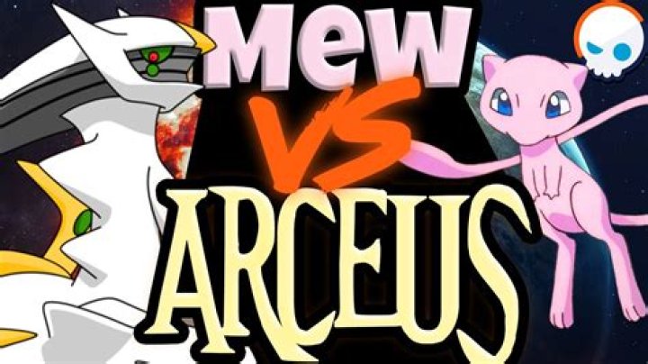 Did Arceus created Mew?