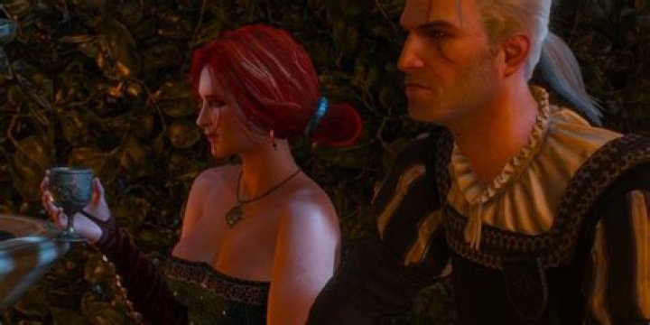 Does kissing Triss affect Yennefer?