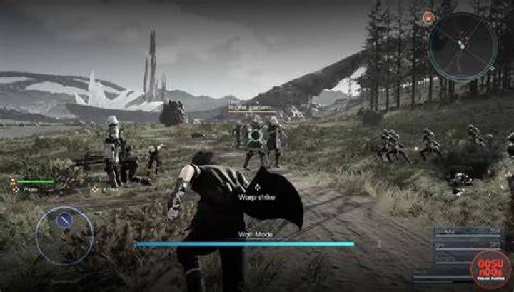 Final Fantasy XV Wait Mode Detailed