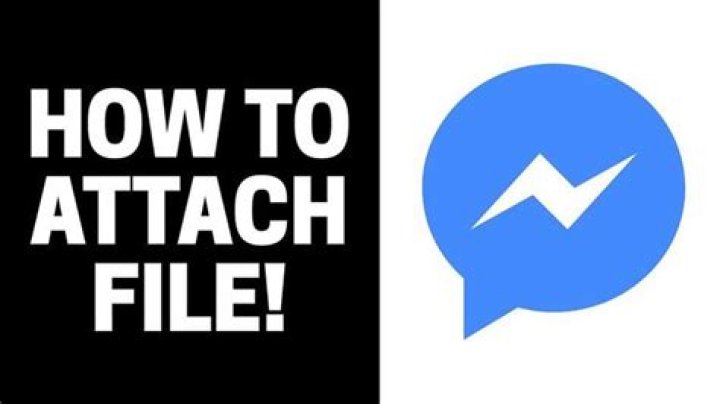 How do I attach a file to a Facebook message?
