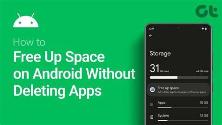 How do I free up space without deleting apps?