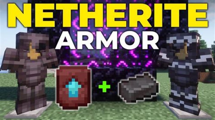 How do you get Netherite armor?