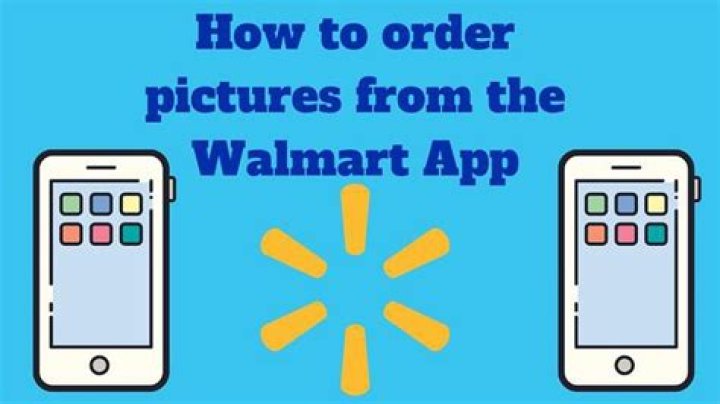 How does the Walmart photo app work?
