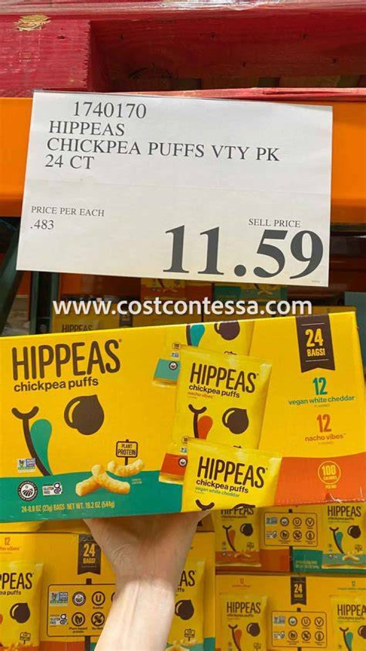 How much are Hippeas at Costco?