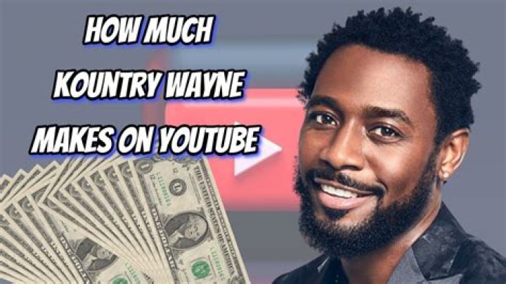 How Much Does Kountry Wayne Make Per Show