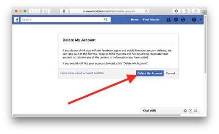 How to delete your Facebook account