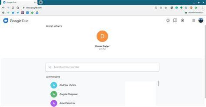 How to set up and start using Google Duo on the web