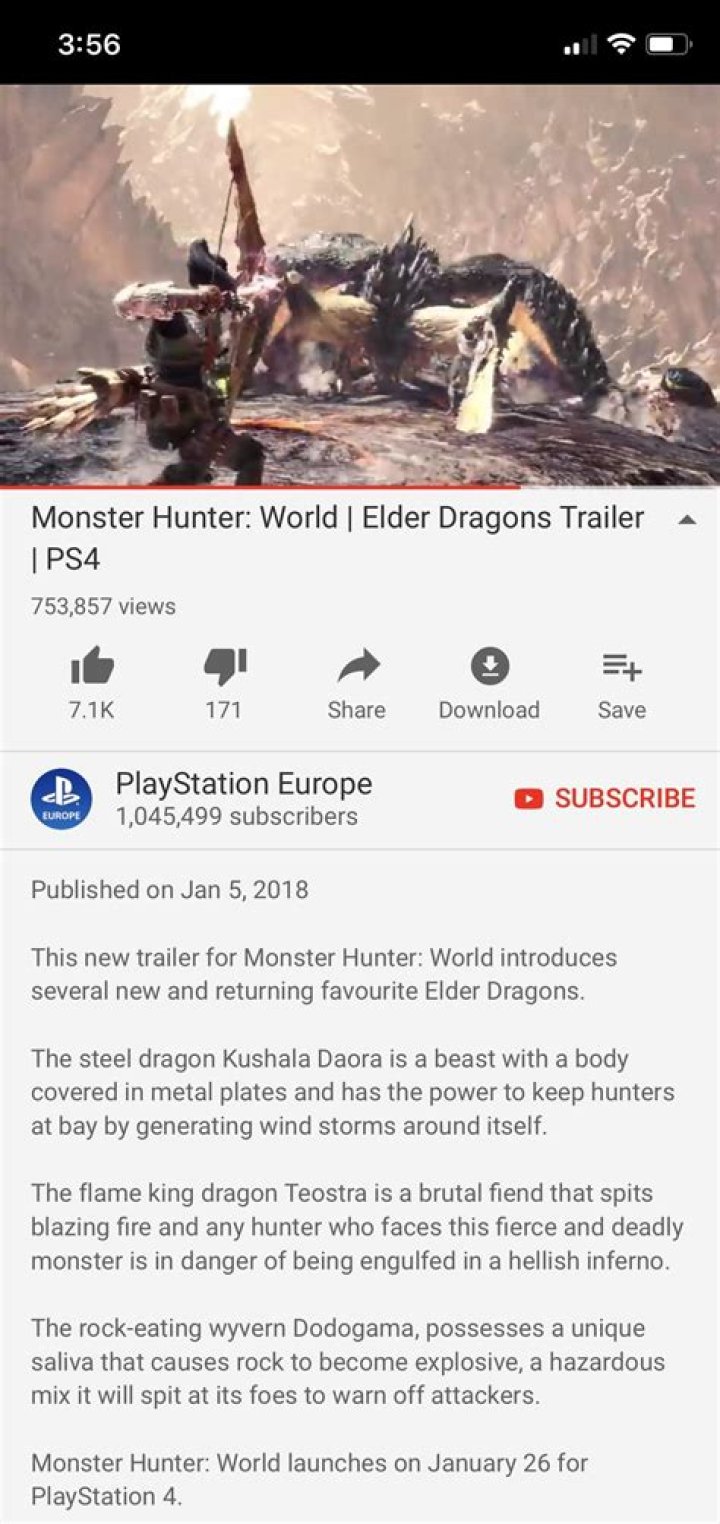 Is Dodogama an elder dragon?