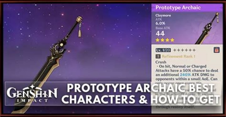 Is Prototype Archaic good Genshin?