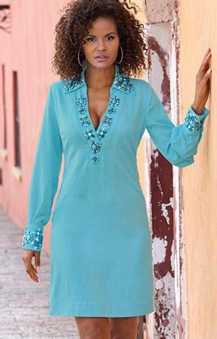 Jeweled Necklines