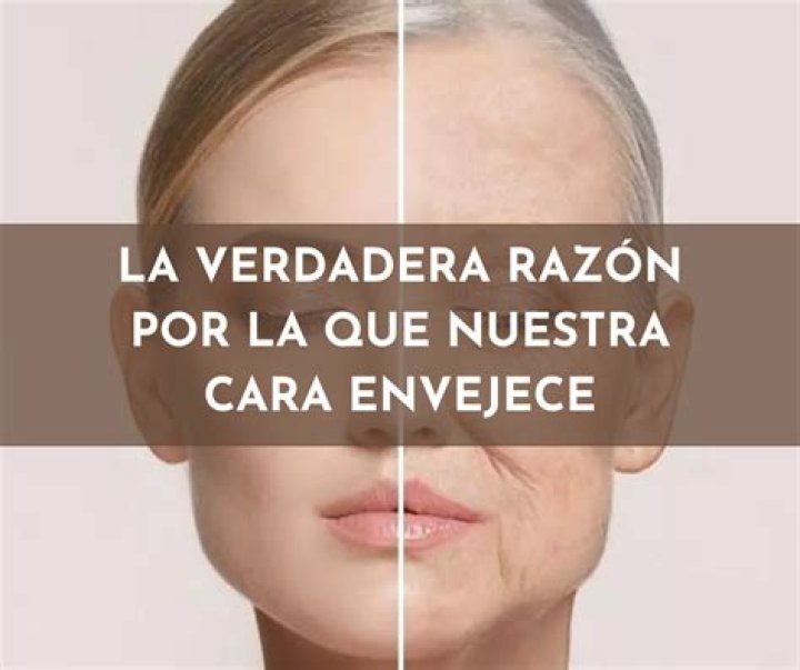 La verdadera razón por la que nuestra cara envejece