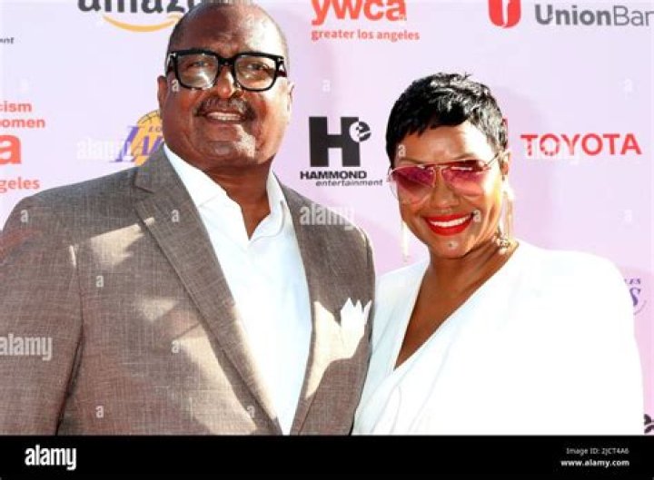 Mathew Knowles and AlexSandra Wright