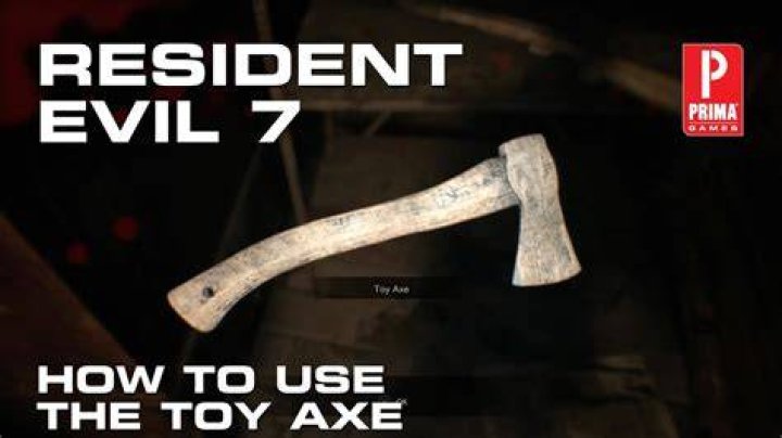 Resident Evil 7 Toy Axe