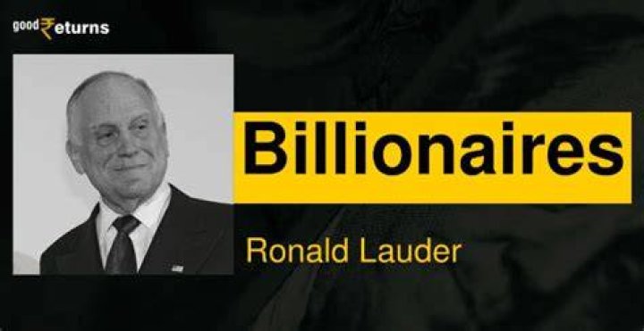 Ronald Lauder Net Worth  - Pulptastic