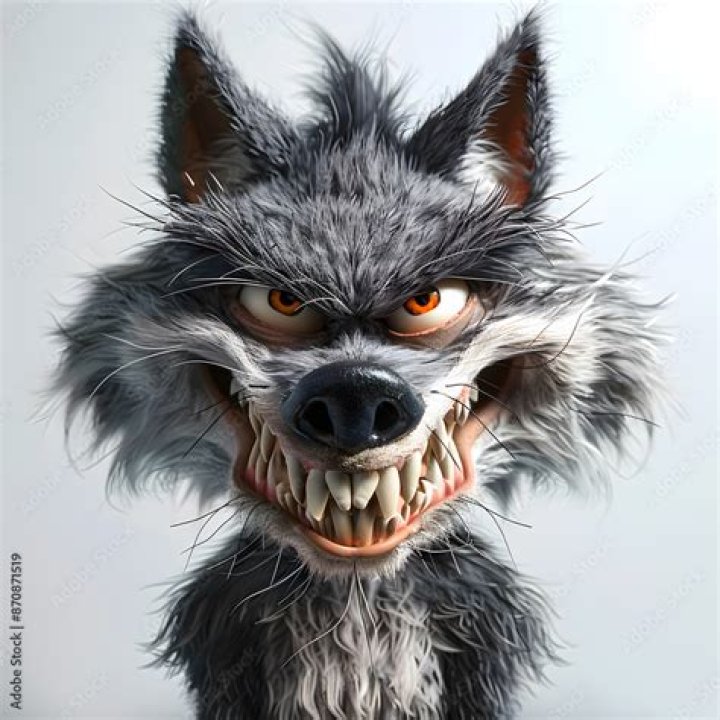 The Mischievous Wolf Play Has Sharp Teeth