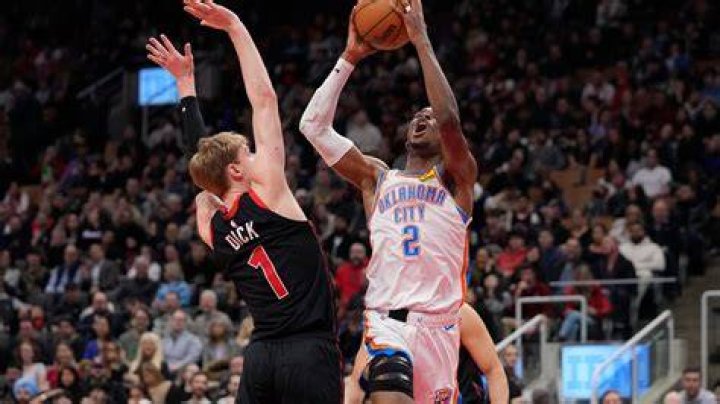 Thunder beat Raptors 123-103