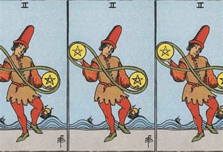 Two of Pentacles Meaning: Upright and Reversed
