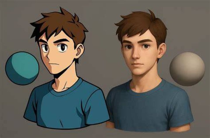 What are cell shaded graphics?