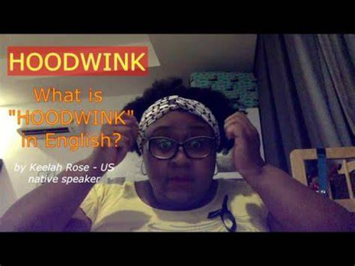 What does hoodwink mean?