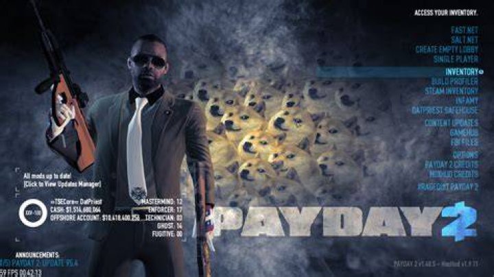 What does offshore money do payday 2?