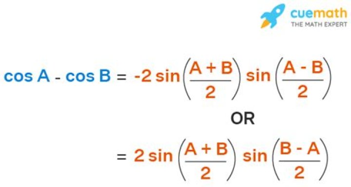 What is cos a B?