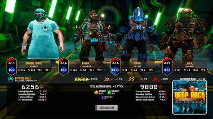 What is the highest level in deep rock Galactic?