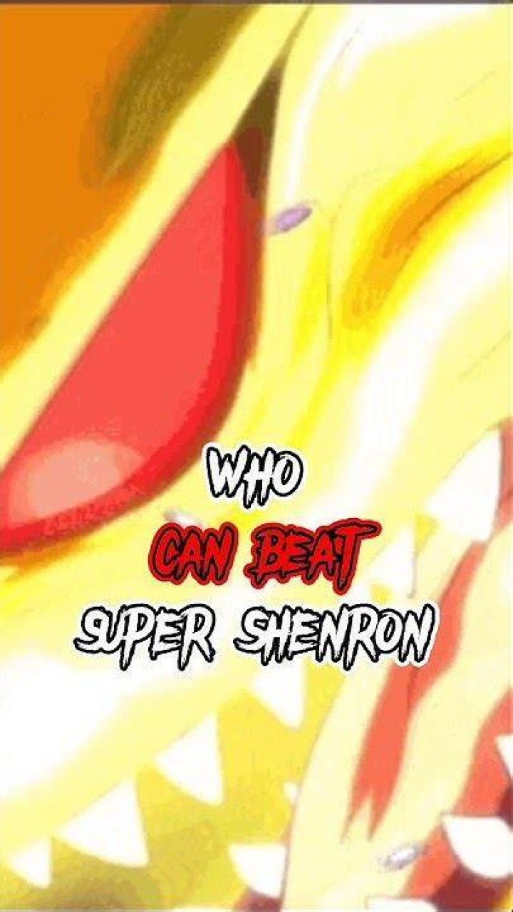 Who can beat shenron?