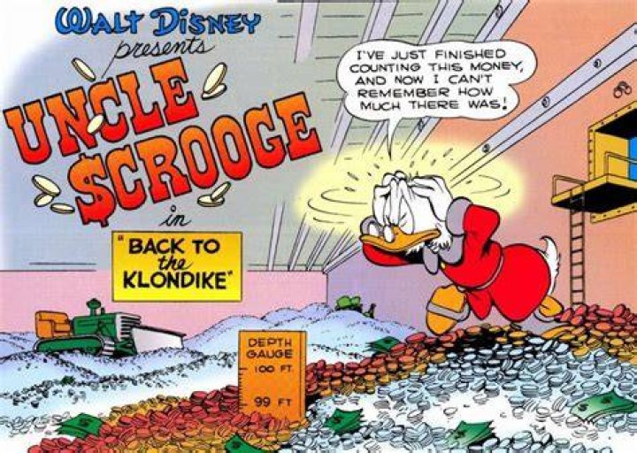 Why is Scrooge McDuck so rich?