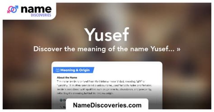 Yusef Meaning in English, Yusef Baby Name Origin Gender Meaning Pronunciation